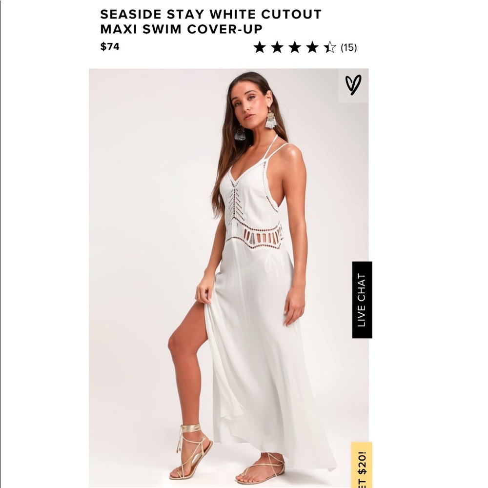 Lulu’s Beach Cover up NWOT